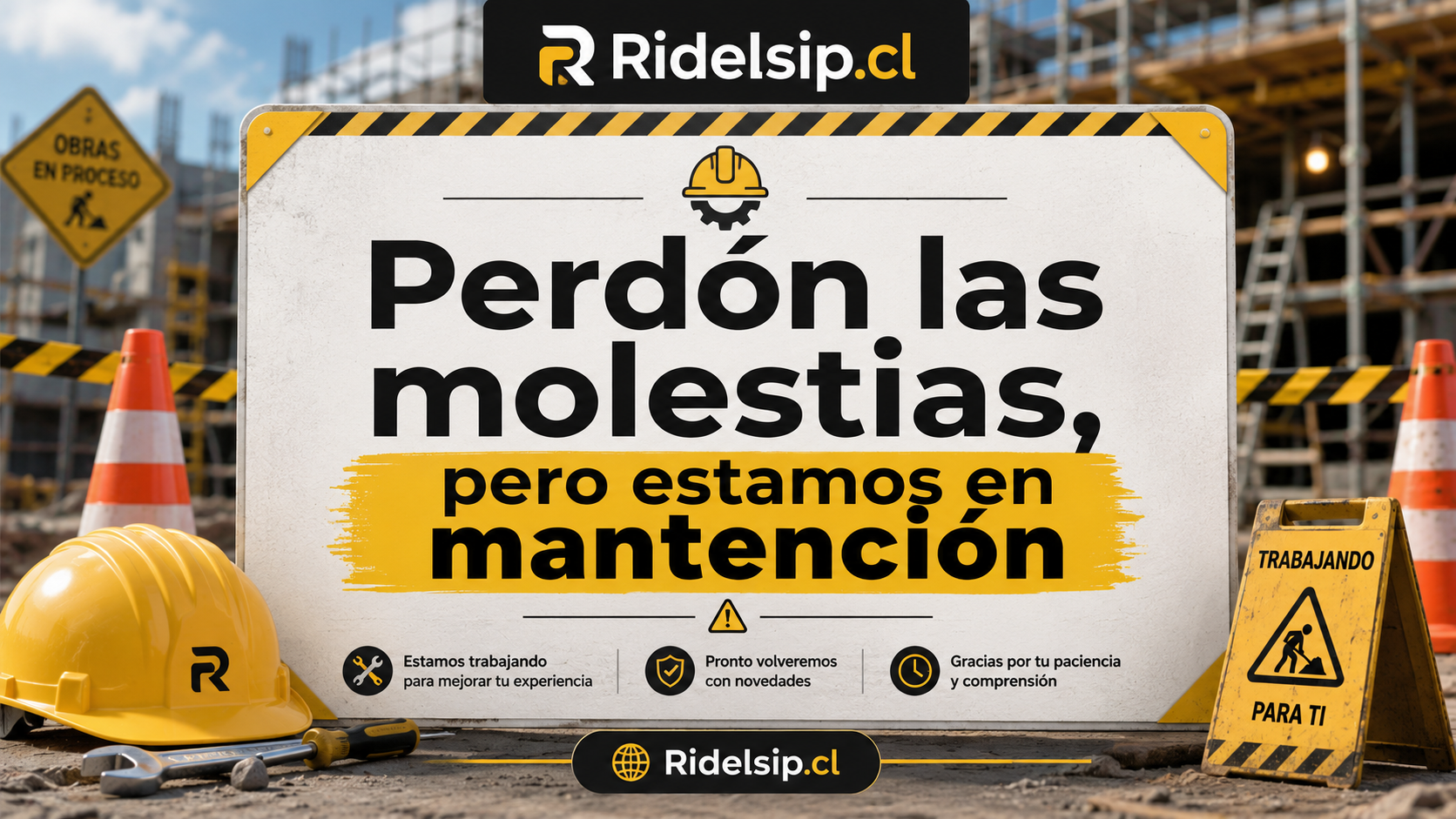Ridelsip en mantención